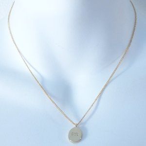 Banana Republic Ciao Bella Oval Pendant Necklace NWT 50